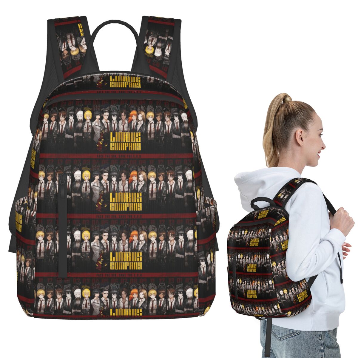 Women Bags Company - Limbus Company Rucksack, Schultasche für Schüler,