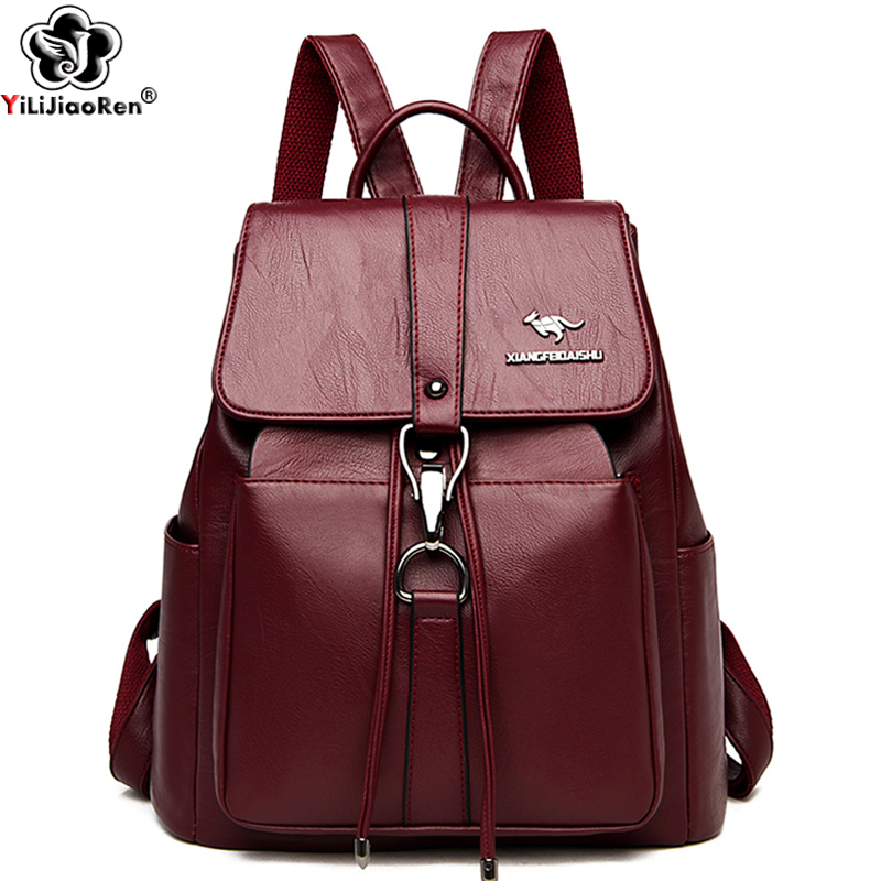 Women Bags Branded - Anti Diebstahl Rucksack Frauen Schulter Tasche
