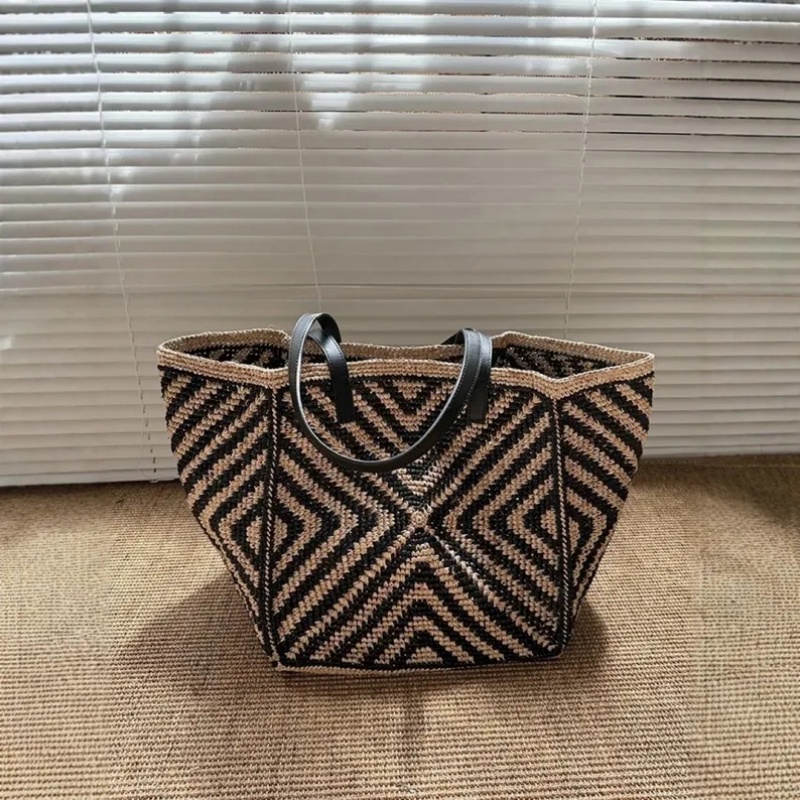 Übergroße Große Raffia-Stroh-T – Women'S Raffia Bags Bewertung und Preis