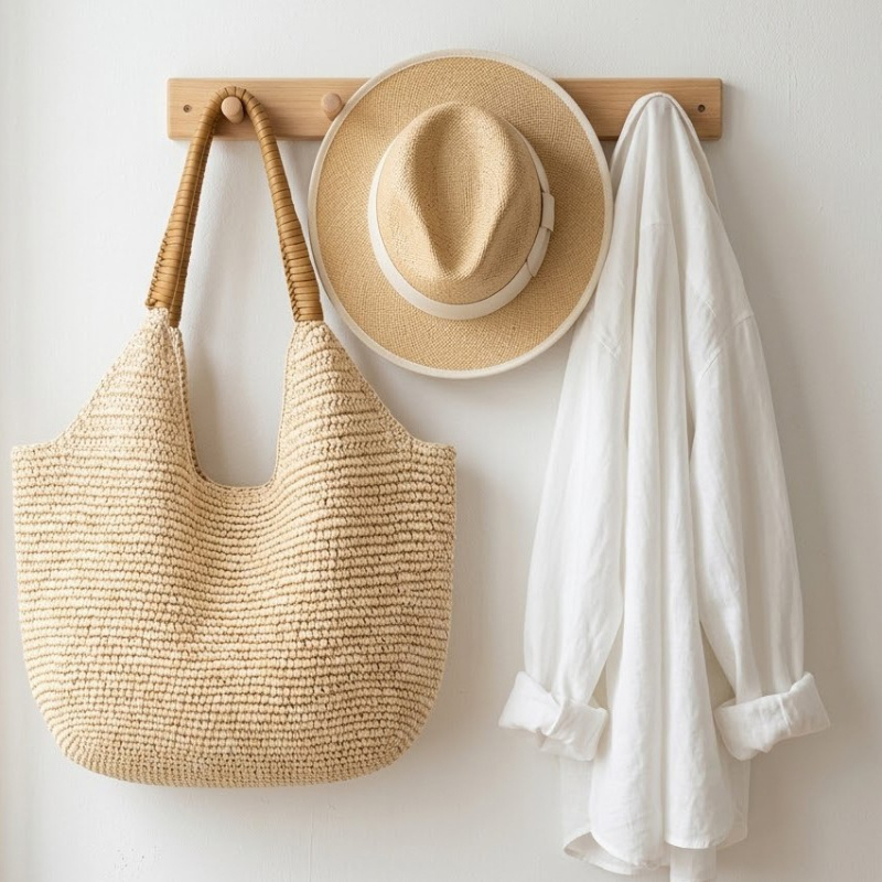 Raffia Gewebte Stroh-Schultert – Women'S Raffia Bags Bewertung und Preis