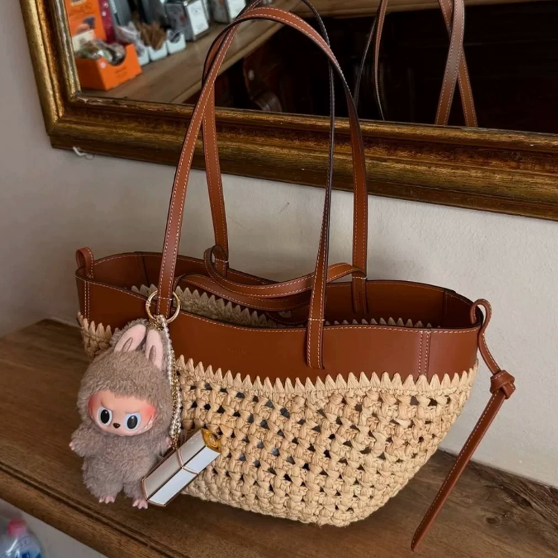 2026 Sommer Ausgehöhlte Raffia – Women'S Raffia Bags Bewertung und Preis
